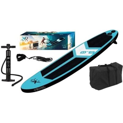 XQ Max Surf 245 cm Aufblasbares Paddleboard - Blau & Schwarz XQ Max Surf 245 cm Aufblasbares Paddleboard - Blau & Schwarz