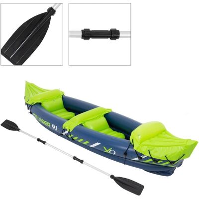 Vida XL Europe B.V. XQ Max Kayak Cruiser X1 - Bleu et Vert - Publicité Vida XL Europe B.V. XQ Max Kayak Cruiser X1 - Bleu et Vert - Publicité