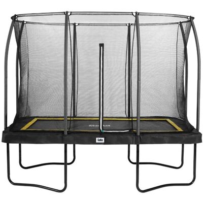 Salta Rechteckiger Trampolin - Schwarz - Komfort Edition Salta Rechteckiger Trampolin - Schwarz - Komfort Edition