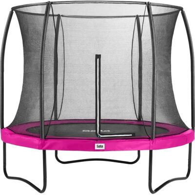 SALTA Komfort Edition 213cm Pink Gartentrampolin - Sicherheitsnetz SALTA Komfort Edition 213cm Pink Gartentrampolin - Sicherheitsnetz