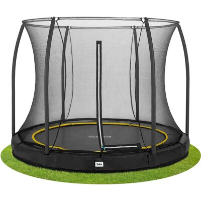 Salta Bodentrampolin 305 cm Schwarz - Sicher & Einfach Salta Bodentrampolin 305 cm Schwarz - Sicher & Einfach
