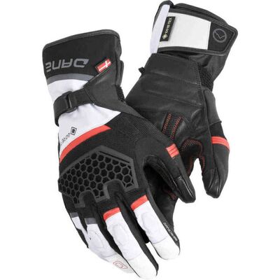 Dane - Odin Gore-Tex Grip - Grigio Rosso - Guanti moto Dane - Odin Gore-Tex Grip - Grigio Rosso - Guanti moto
