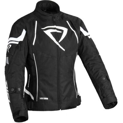 DIFI - Estoril - Nero - Bianco - Motorcycle jacket DIFI - Estoril - Nero - Bianco - Motorcycle jacket