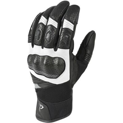 DIFI - Rallye Air 2 - Nero Bianco - XL - Guanti Moto DIFI - Rallye Air 2 - Nero Bianco - XL - Guanti Moto