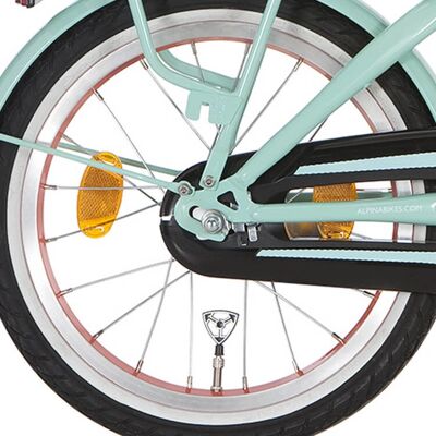 Alpina J20 Fiets Wiel - 18 inch, Zilveren Spaken, Standaard Naaf Alpina J20 Fiets Wiel - 18 inch, Zilveren Spaken, Standaard Naaf