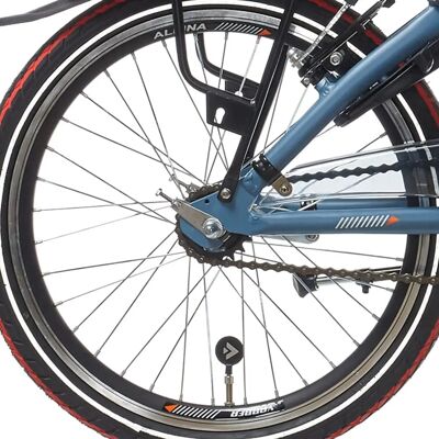 Alpina - HLQ-10A-1 - zwart mat - rear wheel Alpina - HLQ-10A-1 - zwart mat - rear wheel