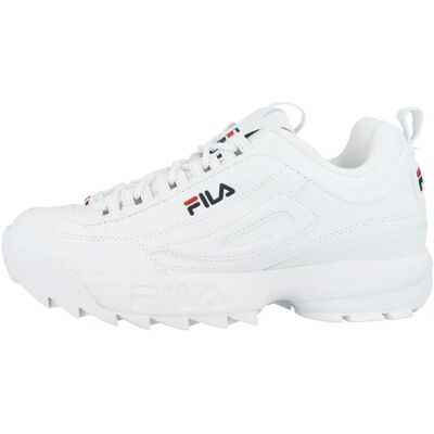 Ανδρικά Παπούτσια Fila Disruptor Low σε Λευκό Δέρμα - Παπούτσια Ανδρικά Παπούτσια Fila Disruptor Low σε Λευκό Δέρμα - Παπούτσια