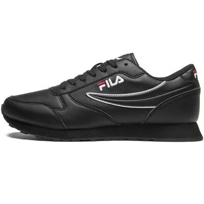 Στυλάτες Δερμάτινες Αθλητικές Παπούτσι Fila για Άνδρες - Όλο το χρόνο Μαύρο Στυλάτες Δερμάτινες Αθλητικές Παπούτσι Fila για Άνδρες - Όλο το χρόνο Μαύρο