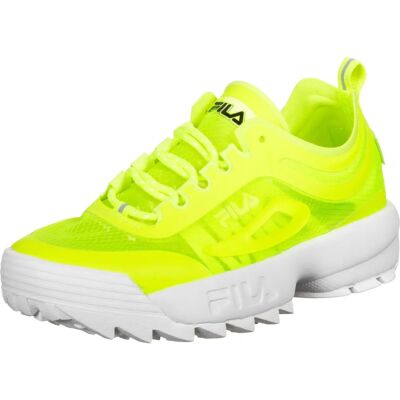 Fila Disruptor Neon Yellow Womens Running Trainers - Running Trainers Fila Disruptor Neon Yellow Womens Running Trainers - Running Trainers