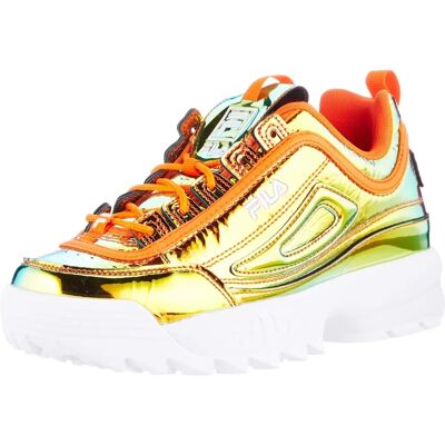 Fila Disruptor F Low Multicolor Leather Womens Trainers - Trainers Fila Disruptor F Low Multicolor Leather Womens Trainers - Trainers