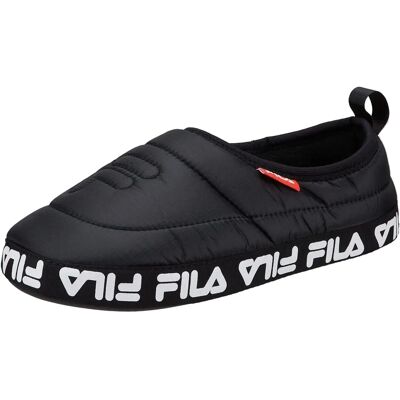 Fila FFW0227.80010 Czarne Kapcie - Slippers Fila FFW0227.80010 Czarne Kapcie - Slippers