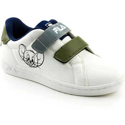 Buty sportowe Fila Wb Crosscourt 2 Dla Dzieci Białe Buty sportowe Fila Wb Crosscourt 2 Dla Dzieci Białe