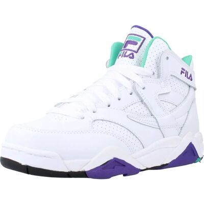 Tenisky Fila Grant Hill 2 Vysoké Bílé Fialové Zelené - Sportovní boty Tenisky Fila Grant Hill 2 Vysoké Bílé Fialové Zelené - Sportovní boty