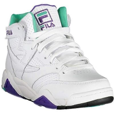 Fila Grant Hill 2 Weiße Lila Grüne Hoch-Tops - Basketbälle Schuhe Fila Grant Hill 2 Weiße Lila Grüne Hoch-Tops - Basketbälle Schuhe