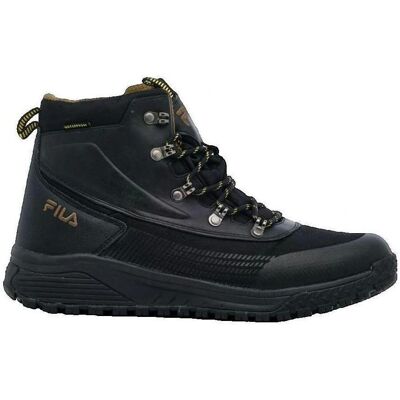 Fila Hikebooster Mid FFM016683163 Svarta vinterkängor för män Fila Hikebooster Mid FFM016683163 Svarta vinterkängor för män