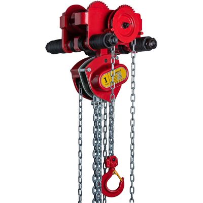 Delta Rot Premium - 1,0 t - 6,0 m - Getriebekettenzug Delta Rot Premium - 1,0 t - 6,0 m - Getriebekettenzug