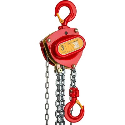 Delta - Rot Premium - 3.0 t - 6.0 m - Kettenzug Delta - Rot Premium - 3.0 t - 6.0 m - Kettenzug