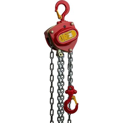Delta Rot Premium Stirnradkettenzug - 1t - 6.0 m - Chain hoist - Publicité Delta Rot Premium Stirnradkettenzug - 1t - 6.0 m - Chain hoist - Publicité