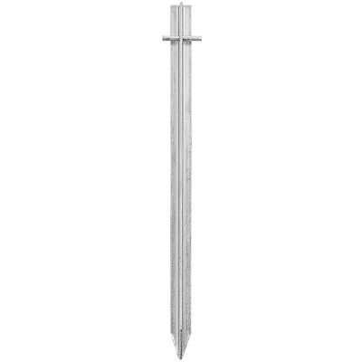 Pricenet T-pin 40cm Metallo - Perno per terreno duro Pricenet T-pin 40cm Metallo - Perno per terreno duro