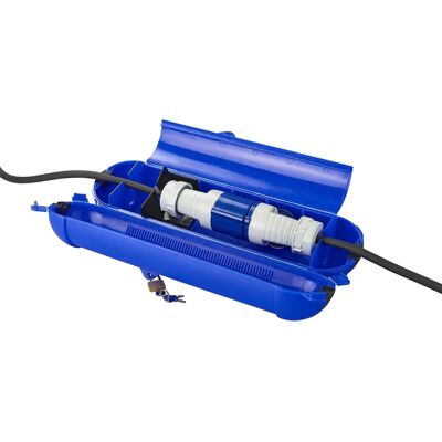 Pricenet Sicherheitsbox - Wasserdicht für CEE Stecker & Verbindung - Blau Pricenet Sicherheitsbox - Wasserdicht für CEE Stecker & Verbindung - Blau