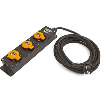Relectric Rallonge Extérieure 5m - 3 Prises - IP44 - 3200W - Usage Extérieur Relectric Rallonge Extérieure 5m - 3 Prises - IP44 - 3200W - Usage Extérieur