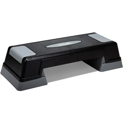 VirtuFit Pro regulierbarer Fitness Step - Schwarz VirtuFit Pro regulierbarer Fitness Step - Schwarz