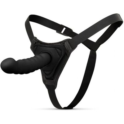 Easytoys Silikoninen Strap-On - Gurtu ja Dildo Easytoys Silikoninen Strap-On - Gurtu ja Dildo