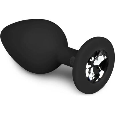 EasyToys Tappo Anale Diamante Nero - Collezione Anale - 7cm EasyToys Tappo Anale Diamante Nero - Collezione Anale - 7cm