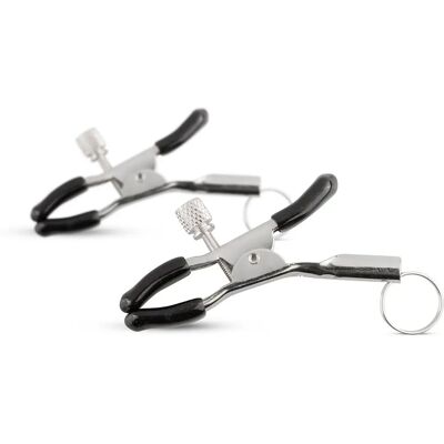 Collection Fetish Easytoys Pinces à tétons réglables - Argent Collection Fetish Easytoys Pinces à tétons réglables - Argent