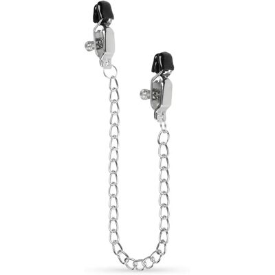Easytoys Fetish Collection Pinces à tétons grandes avec chaîne Easytoys Fetish Collection Pinces à tétons grandes avec chaîne