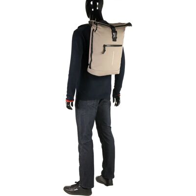 Rebels Taupe Rucksack - Mart Wasserabweisend - Laptop 15 Zoll - Urbanes Design Rebels Taupe Rucksack - Mart Wasserabweisend - Laptop 15 Zoll - Urbanes Design