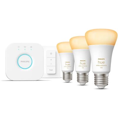 Philips Hue White Ambience Smart Belysning Kit - Smart Belysning Philips Hue White Ambience Smart Belysning Kit - Smart Belysning