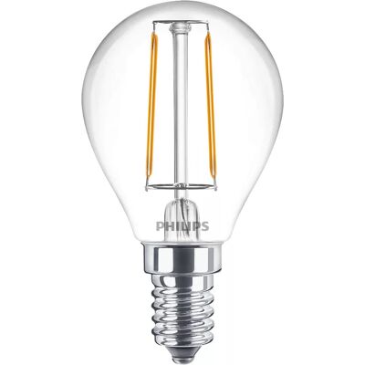 Philips LED Globe 2W E14 Warm Wit - Led lamp Philips LED Globe 2W E14 Warm Wit - Led lamp