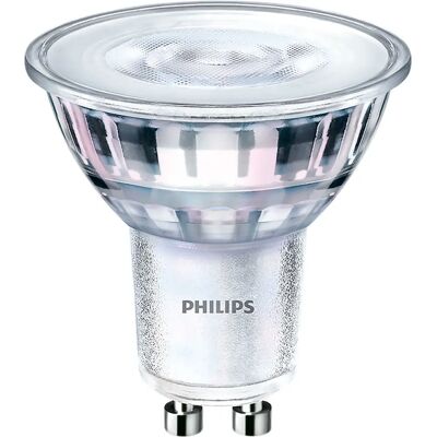 Ampoule LED Philips Blanche 3000 K 4,9 W GU10 - Ampoule LED - Publicité Ampoule LED Philips Blanche 3000 K 4,9 W GU10 - Ampoule LED - Publicité