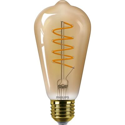 Bombilla LED Philips Flame 1800K - Vintage, E27, 4W Bombilla LED Philips Flame 1800K - Vintage, E27, 4W