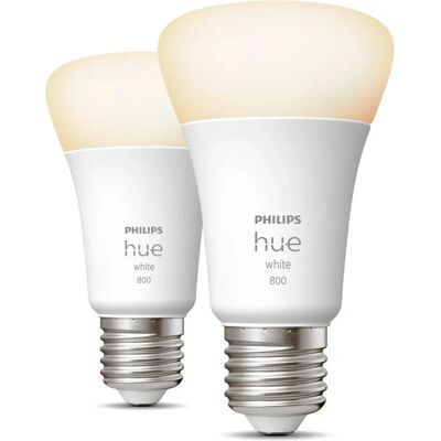 Philips Hue Lampadina Bianca E27 DIM 9W/2700K 2er Set (929001821623) Philips Hue Lampadina Bianca E27 DIM 9W/2700K 2er Set (929001821623)
