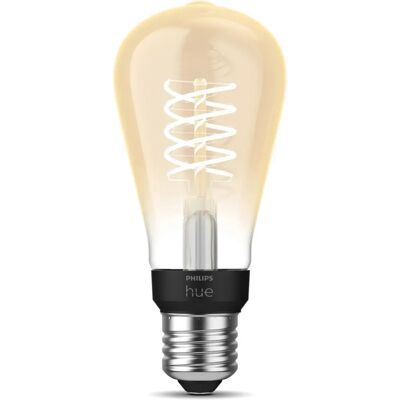 Bombilla inteligente Philips Hue White Filament - Edison E27 - 7W - Blanco cálido Bombilla inteligente Philips Hue White Filament - Edison E27 - 7W - Blanco cálido