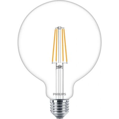 Philips Ampoule Économique Blanc Chaud LED E27 5.9W 806lm - Publicité Philips Ampoule Économique Blanc Chaud LED E27 5.9W 806lm - Publicité