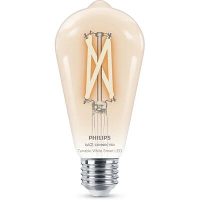 Philips PHI WFB 60W ST64 E27 927-65 CL 1PF/6 7W/2700K - Publicité Philips PHI WFB 60W ST64 E27 927-65 CL 1PF/6 7W/2700K - Publicité