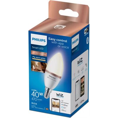 Philips E14 4,9W Bombilla Inteligente - iluminación inteligente Philips E14 4,9W Bombilla Inteligente - iluminación inteligente