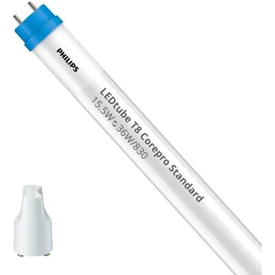 Philips CorePro LED Tubo 1200mm - Branca Quente Philips CorePro LED Tubo 1200mm - Branca Quente