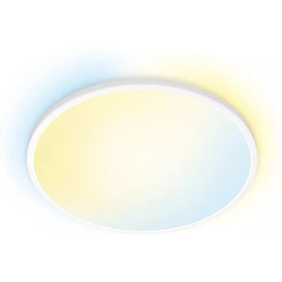 WiZ 8719514554931 Smart Ceiling Light - Adjustable White - Wi-Fi/Bluetooth WiZ 8719514554931 Smart Ceiling Light - Adjustable White - Wi-Fi/Bluetooth