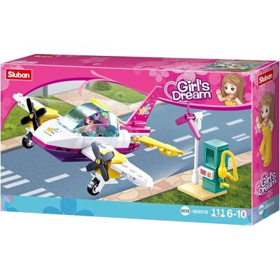 Sluban Girl's Dream Kleines Flugzeug - Spielbausatz Sluban Girl's Dream Kleines Flugzeug - Spielbausatz