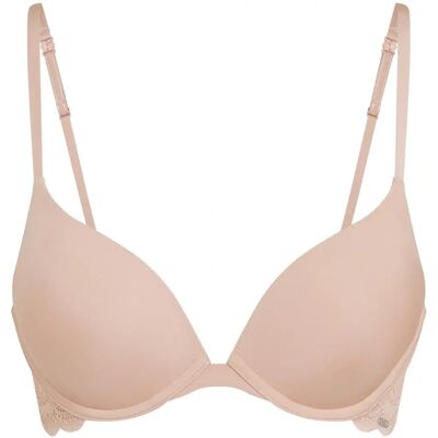 Hunkemöller Angie Soutien-Gorge Push-up Beige - Solide & Élégant - Publicité Hunkemöller Angie Soutien-Gorge Push-up Beige - Solide & Élégant - Publicité