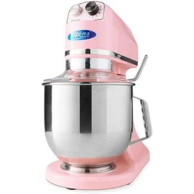 Maxima Mixeur Planétaire Rose Pastel 7L - Appareil de Cuisine - Publicité Maxima Mixeur Planétaire Rose Pastel 7L - Appareil de Cuisine - Publicité