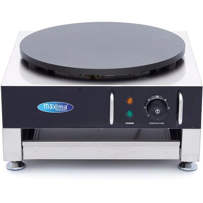 Maxima Profi-Crêpière 40cm - Antihaft, Thermostat einstellbar - Crêpe Maker Maxima Profi-Crêpière 40cm - Antihaft, Thermostat einstellbar - Crêpe Maker