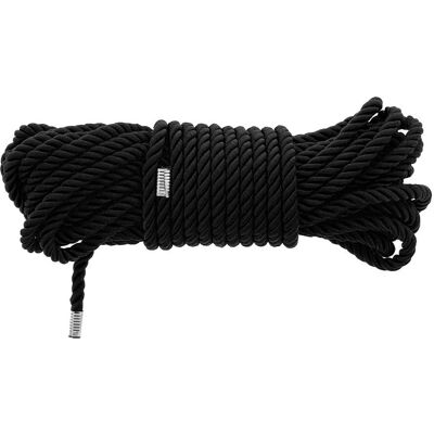 Dream Toys Blaze Deluxe Bondage Rope - 10m Black BDSM Toy Dream Toys Blaze Deluxe Bondage Rope - 10m Black BDSM Toy