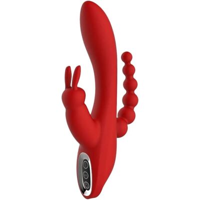 Δονητής Dream Toys Hera - Αδιάβροχος, 21cm, Stimulación κλειτορίδας και πρωκτού Δονητής Dream Toys Hera - Αδιάβροχος, 21cm, Stimulación κλειτορίδας και πρωκτού