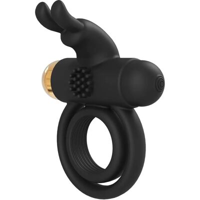 Dream Toys Elite Joel Czarny wibrujący pierścień na penisa 8,6 cm Dream Toys Elite Joel Czarny wibrujący pierścień na penisa 8,6 cm