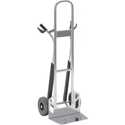 Carretilla de aluminio Matador - Capacidad 350kg - Ruedas a prueba de pinchazos - Diseño estable Carretilla de aluminio Matador - Capacidad 350kg - Ruedas a prueba de pinchazos - Diseño estable